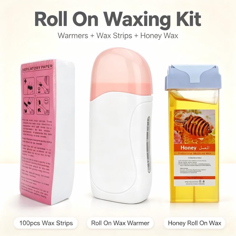 Waxing Kit Home - Women Home Hair Removal Kit Roll
