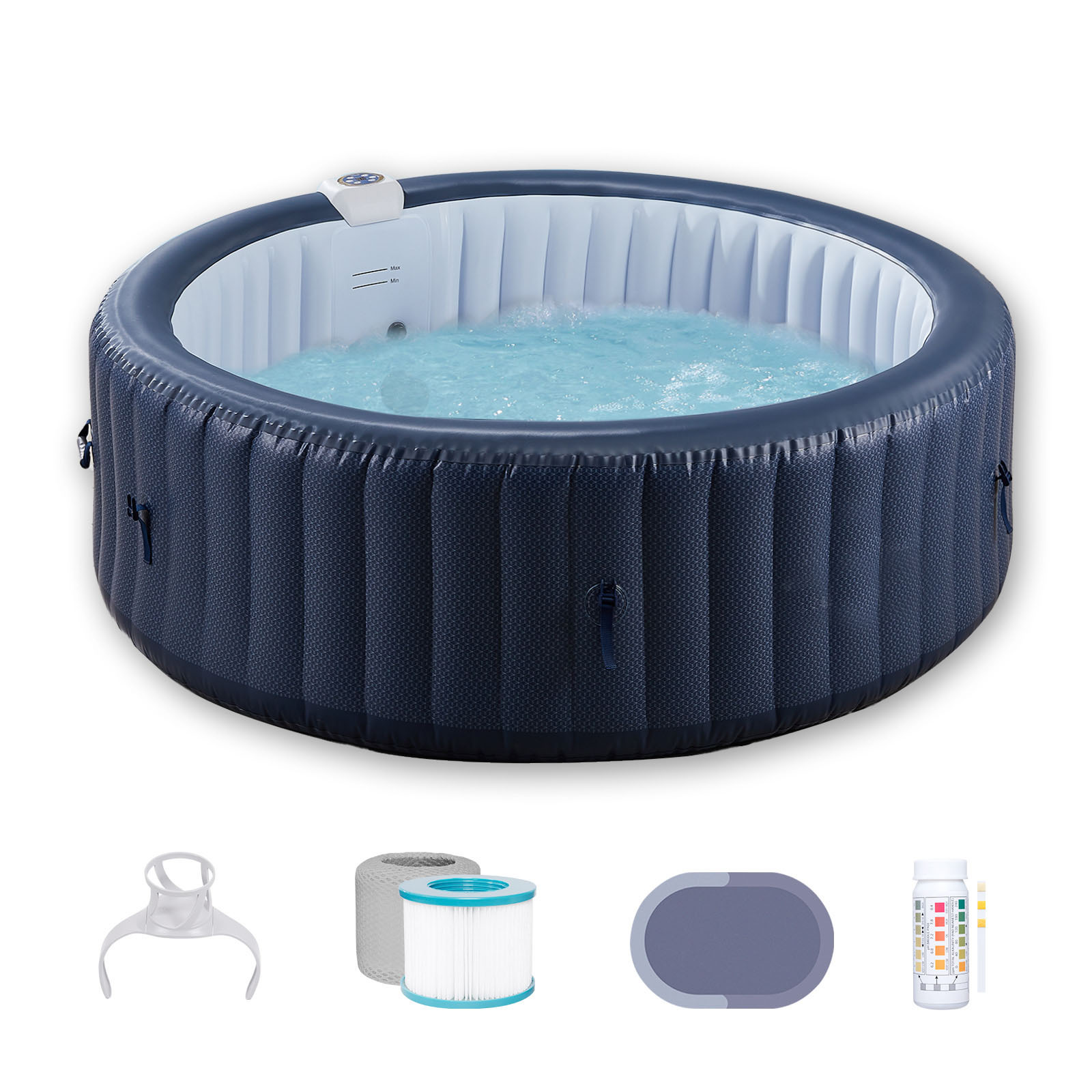 Inflatable Jacuzzi Spa Pool He - Spa Wellness Jacuzzi review and price