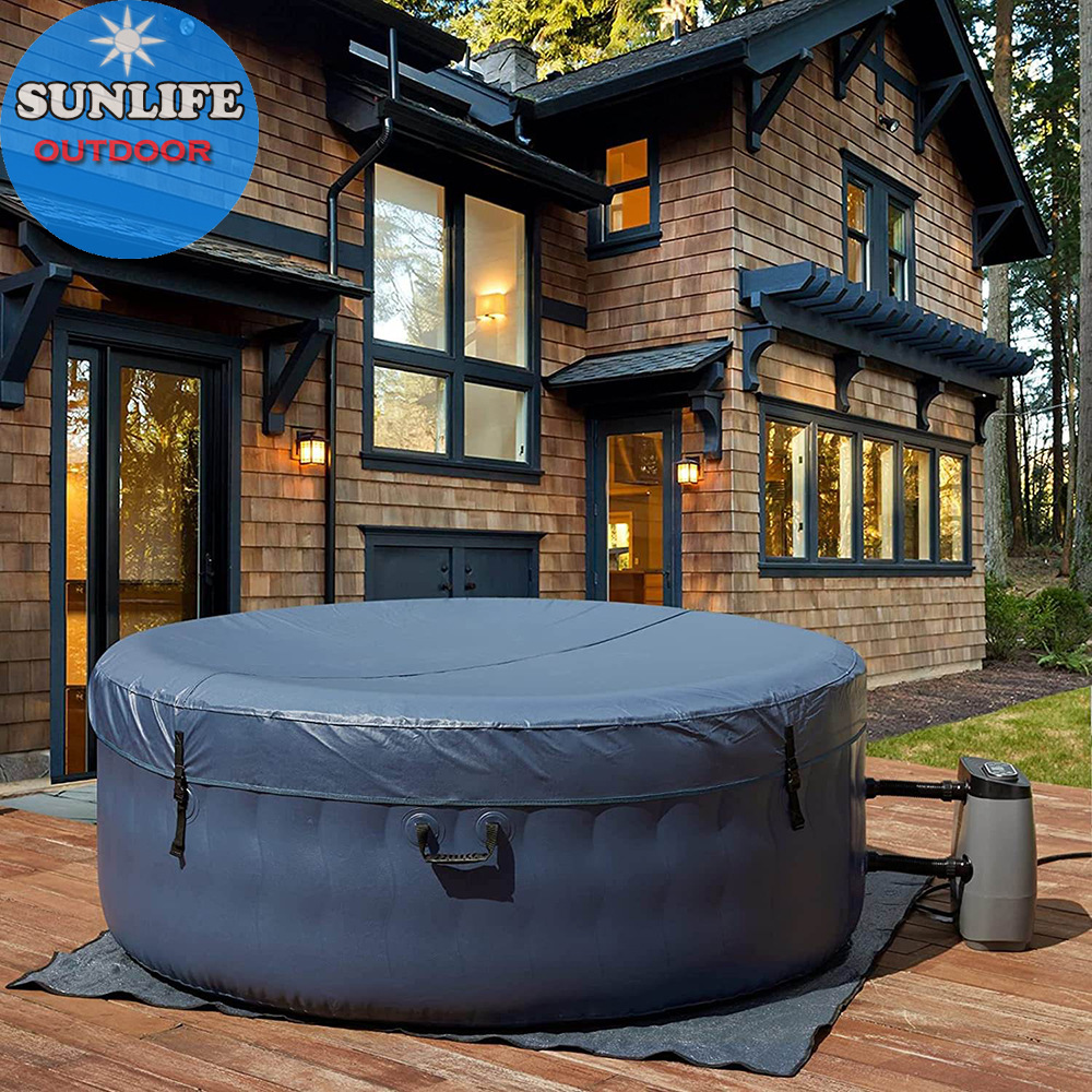 Inflatable Jacuzzi Spa Pool He - Spa Wellness Jacuzzi review and price