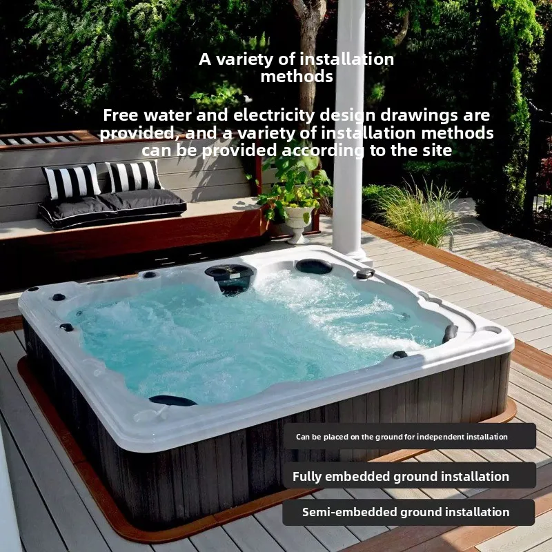 Outdoor Jacuzzi Multiplayer He - Spa Wellness Jacuzzi review and price