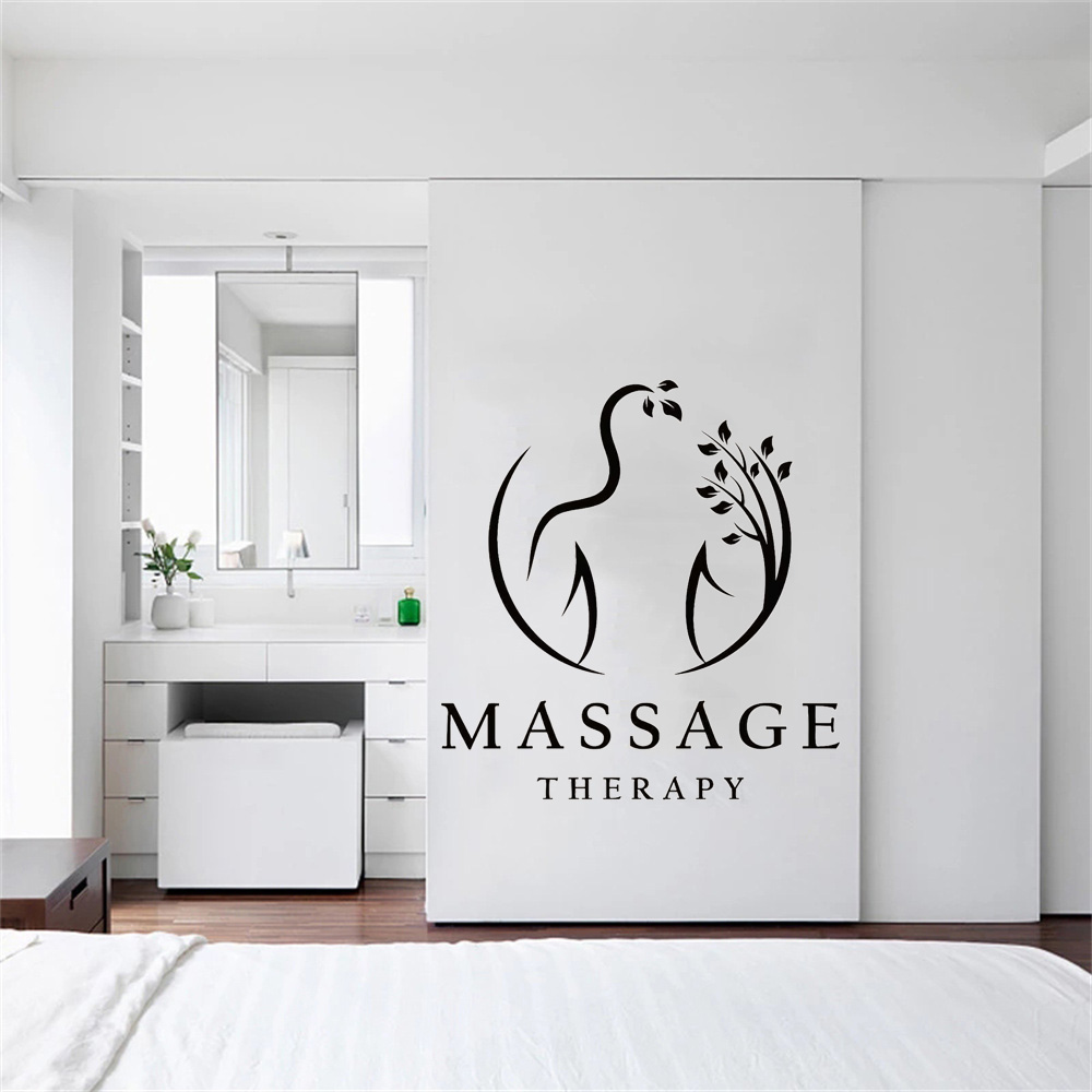 Massage Therapy Vinyl Wall Dec - Wellness Spa And Salon review and price