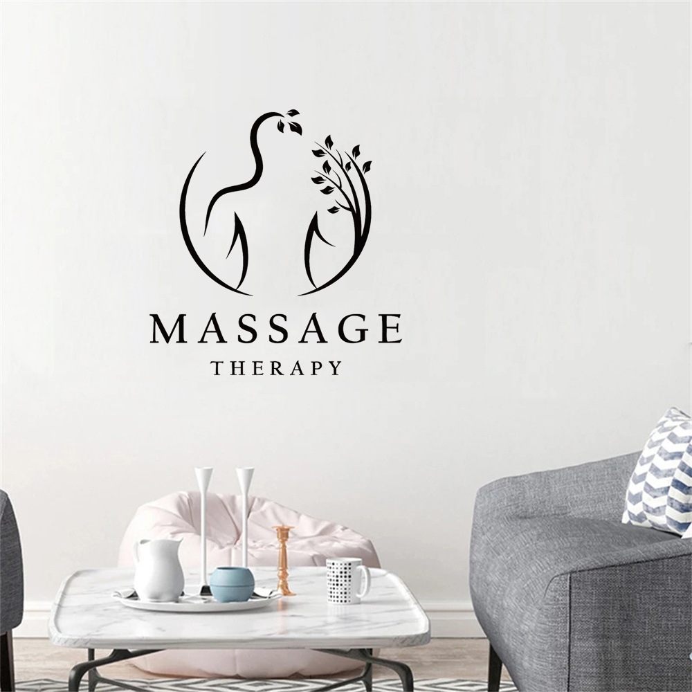 Massage Therapy Vinyl Wall Dec - Wellness Spa And Salon review and price
