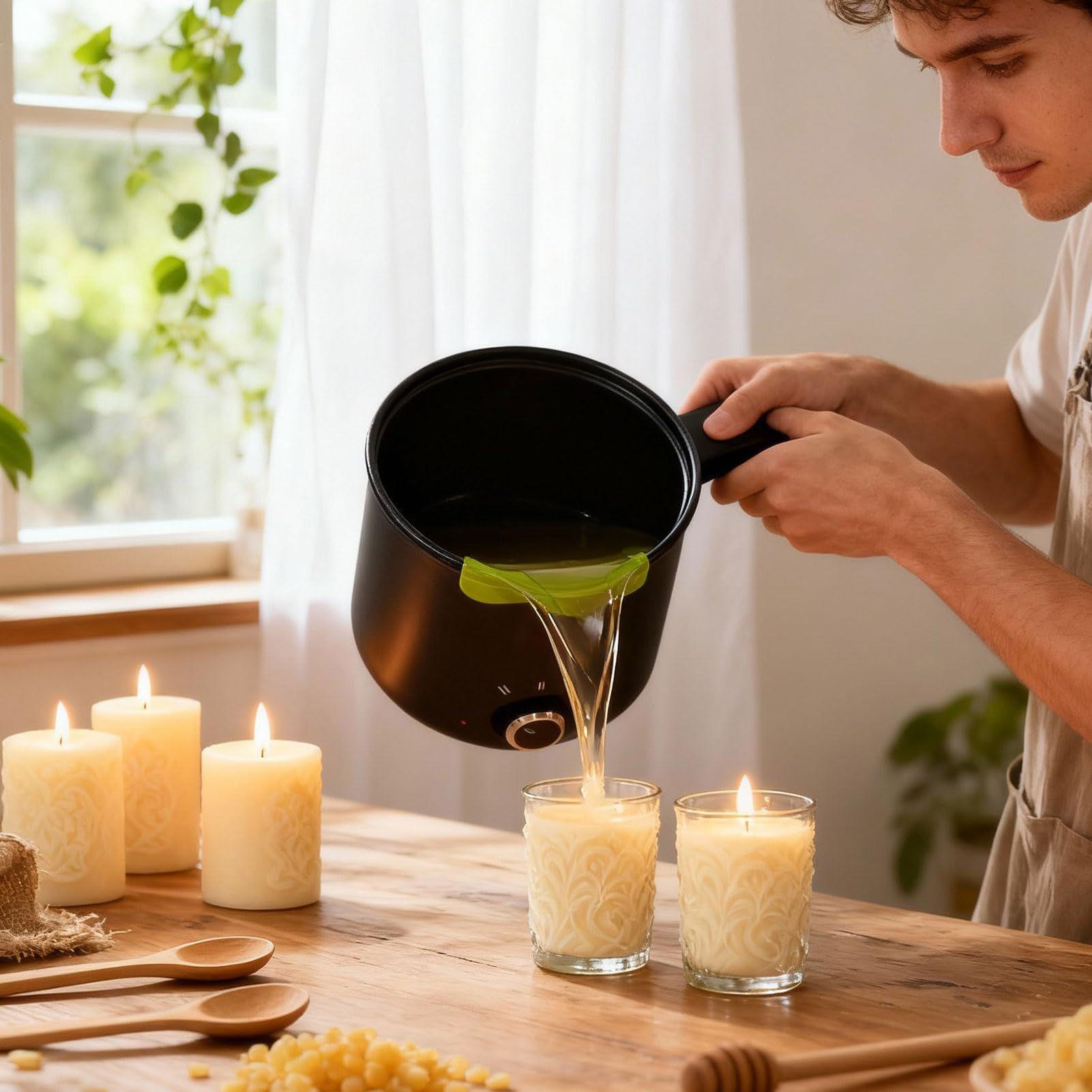Candle Wax Melting Pot 1.5L La - Waxing Kit Home review and price